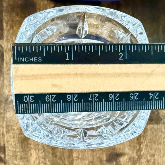 Cristal d'Arques 24% Lead Crystal Vase, Square Cut, France - Picture 6 of 6